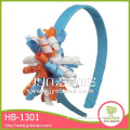 Cute blue shape elastic HB-1301 deer hair clasp